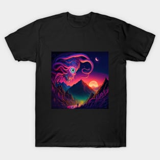 Huge one-eyed monster in the sky - Mind Blowing Moment #1 T-Shirt